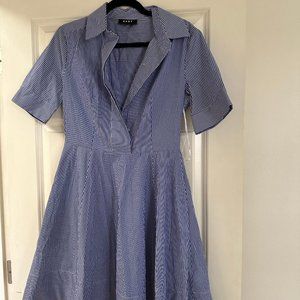 DKNY Pinstripe Shirtdress